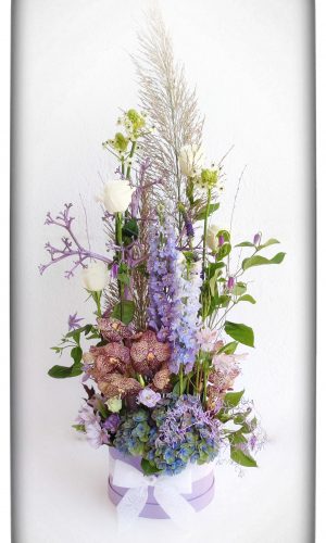 caja flores seleccion florista